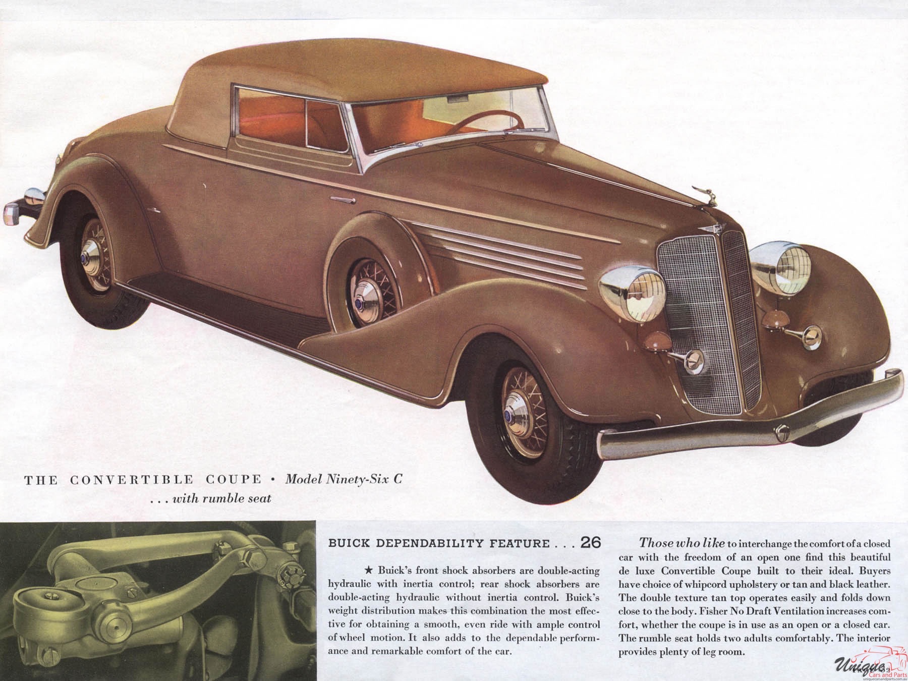 1935 Buick Brochure Page 3